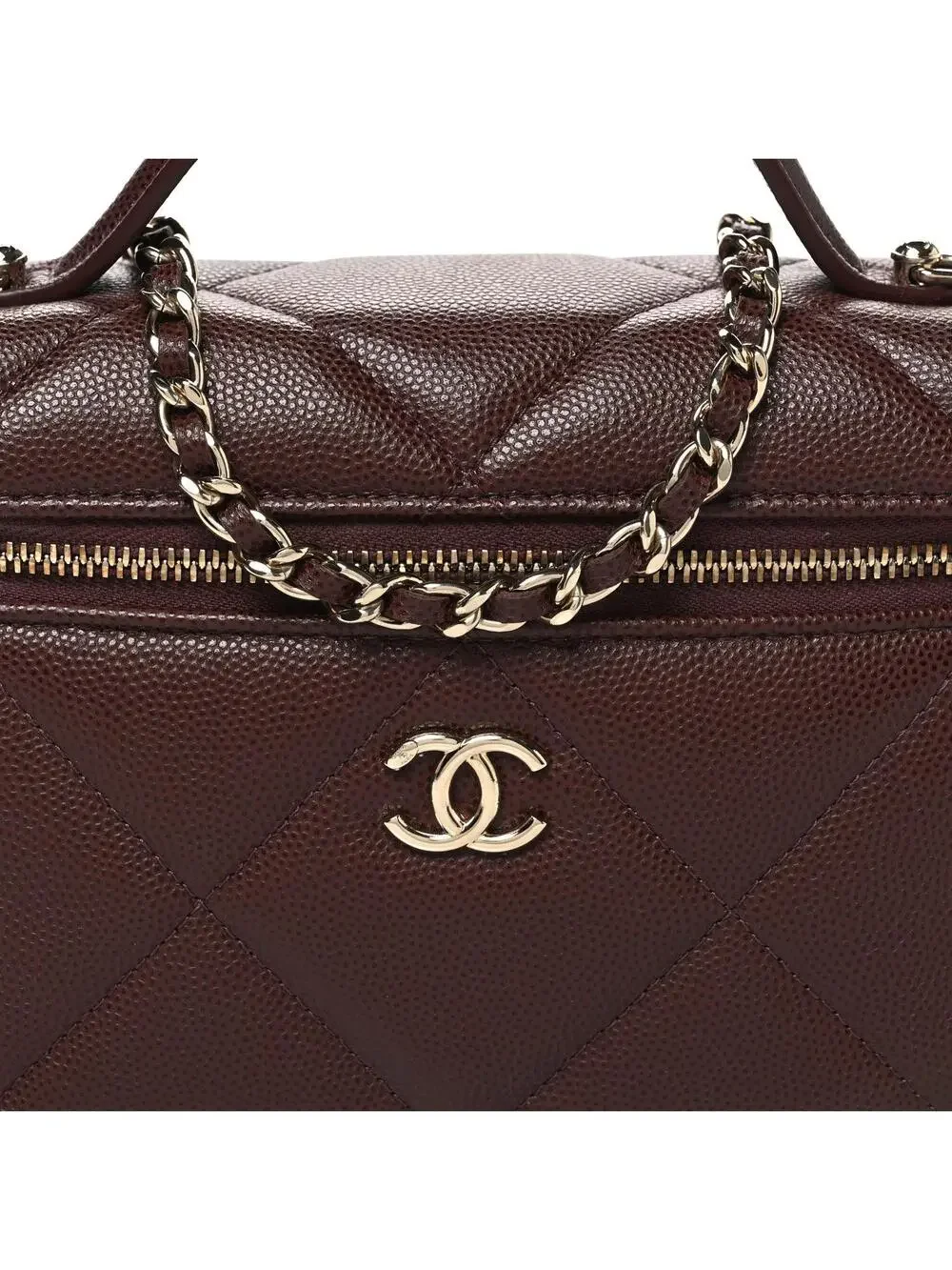 Chanel Caviar Quilted Top Handle Slim #295687C52B